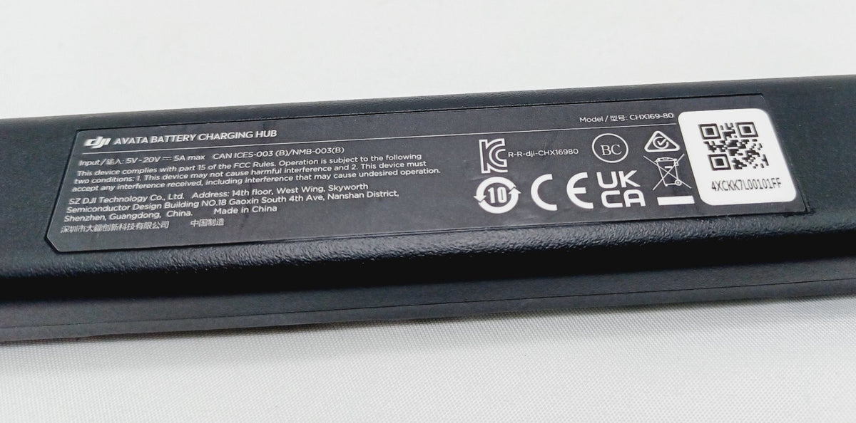 DJI Avata Battery Charging Hub CHX169-80 - Charging Hub Only