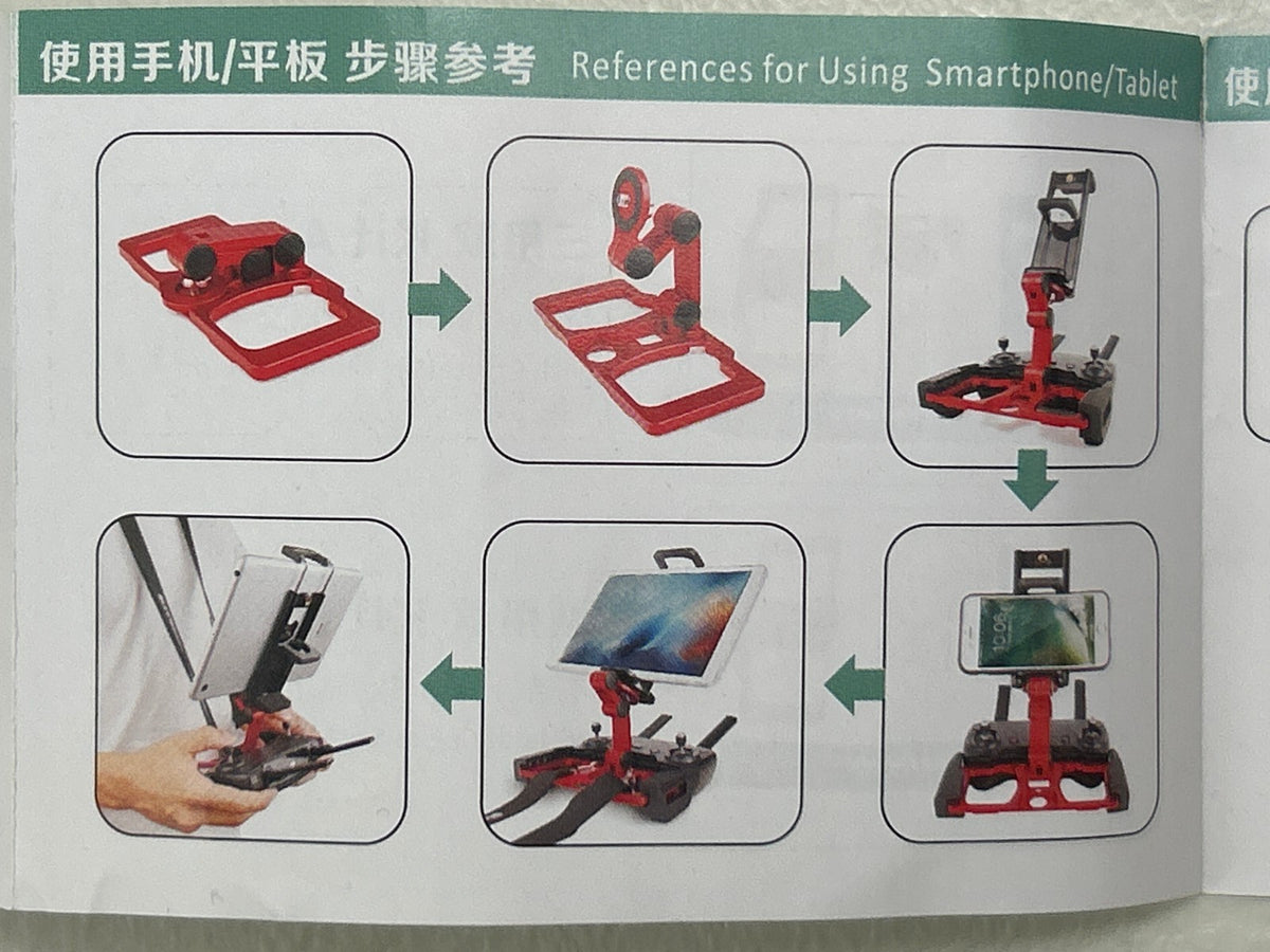 Sunnylife Aluminum Mount Holder for DJI CrystalSky Tablet Phone Bracket
