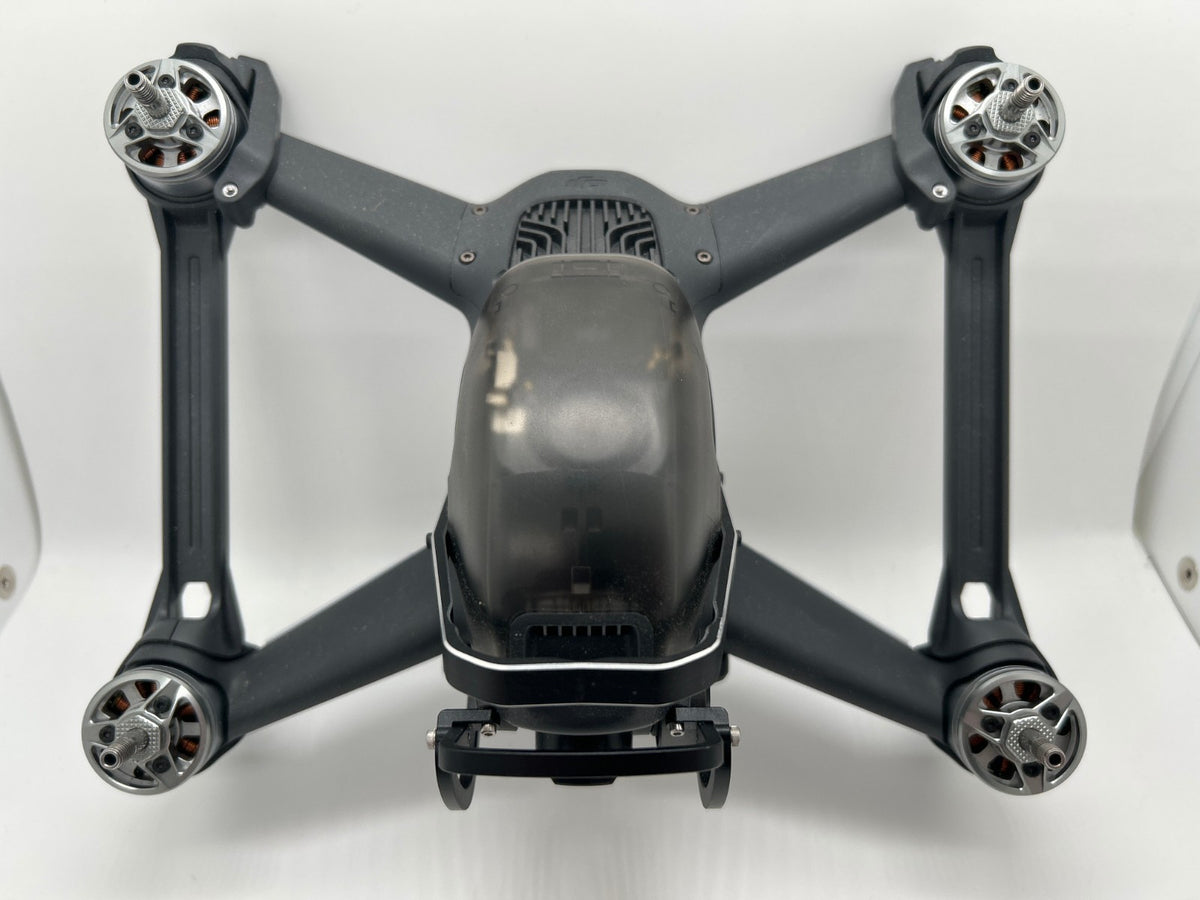DJI FPV FD1W4K 4K Drone Aircraft Only – Tested – Custom Brace & Motor Covers