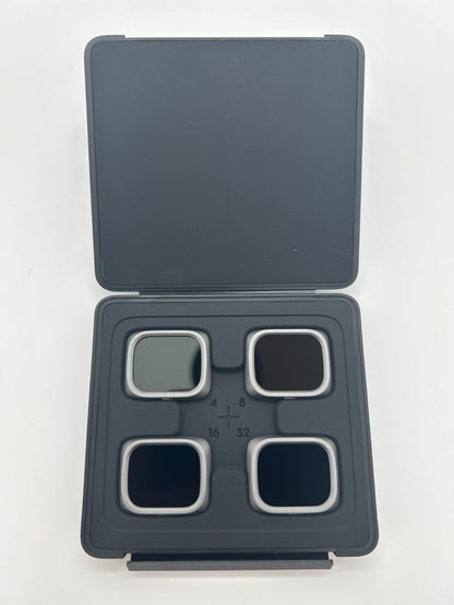 OEM DJI Air 2S ND Filter Set - ND4 ND8 ND16 ND32 with protective case – Used