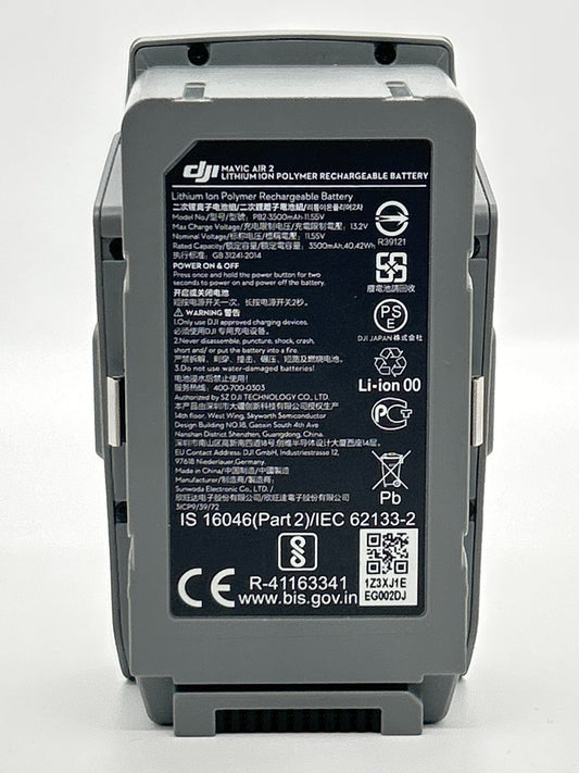 DJI Mavic Air 2S Intelligent Flight Battery PB2-3500 18 Cycles Cracked Top