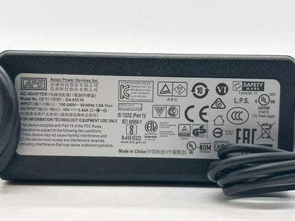 Genuine ADP AC Adapter DA-65C19 65W 19V 3.42A Power Supply Charger