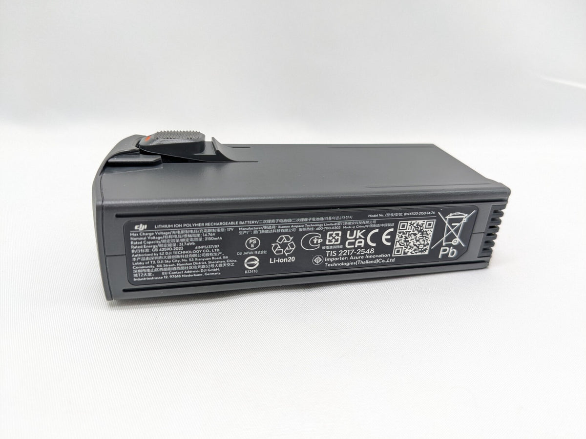 DJI Avata 2 Intelligent Flight Battery – Genuine OEM – 1–10 Charge Cycles