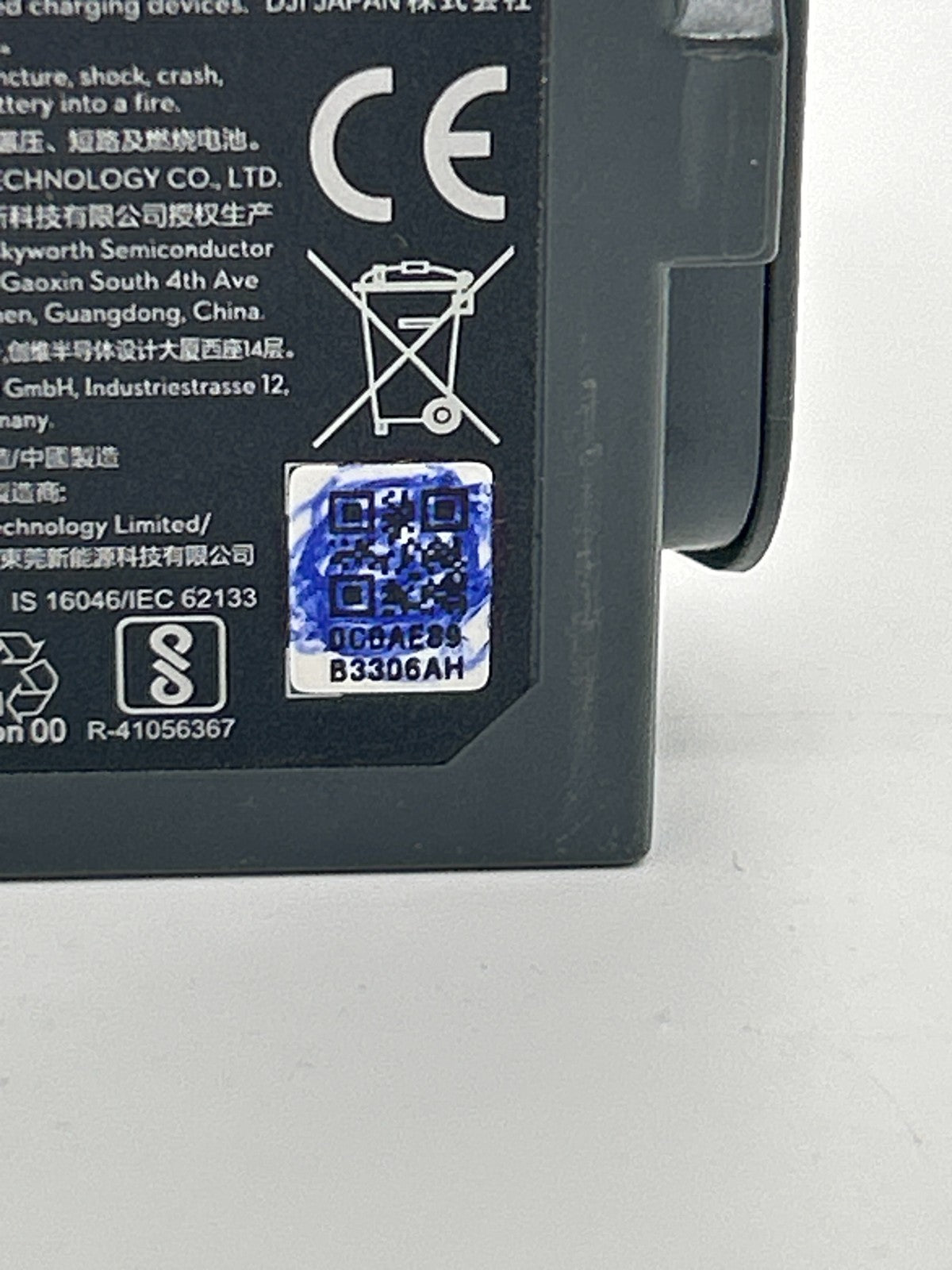 DJI Spark Battery MB1-1480 1480mAh Tested Working 18 Cycles Pen Mark on QR Code
