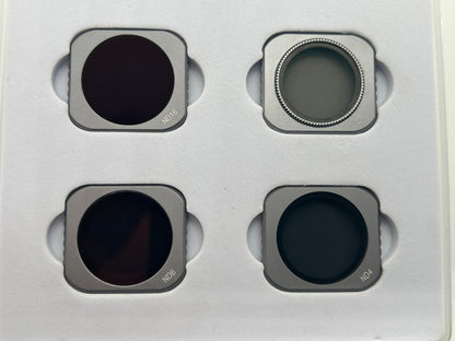 4-Filter ND/PL Set for DJI Mavic 2 Pro - ND4 ND8 ND16 CPL - w/ case - Used