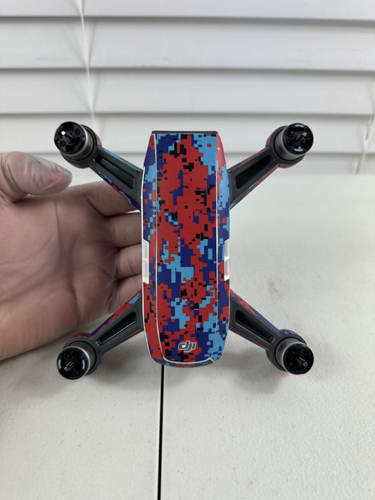 DJI Spark Replacement Drone with Custom Skin – Stabilized Gimbal Camera