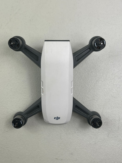 DJI Spark Drone White – Tested & Working – Missing LED Ring & Cap
