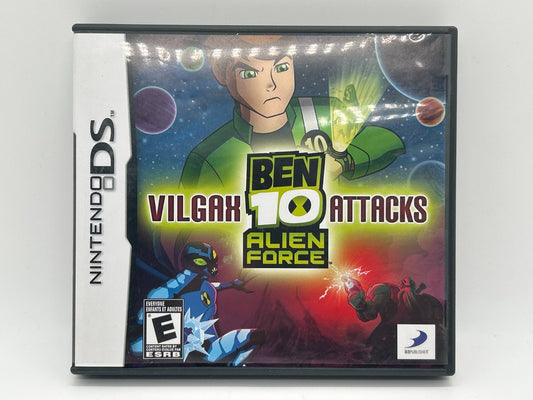 Ben 10 Alien Force - Vilgax Attacks - Nintendo DS - w/ Case + Manual - Used
