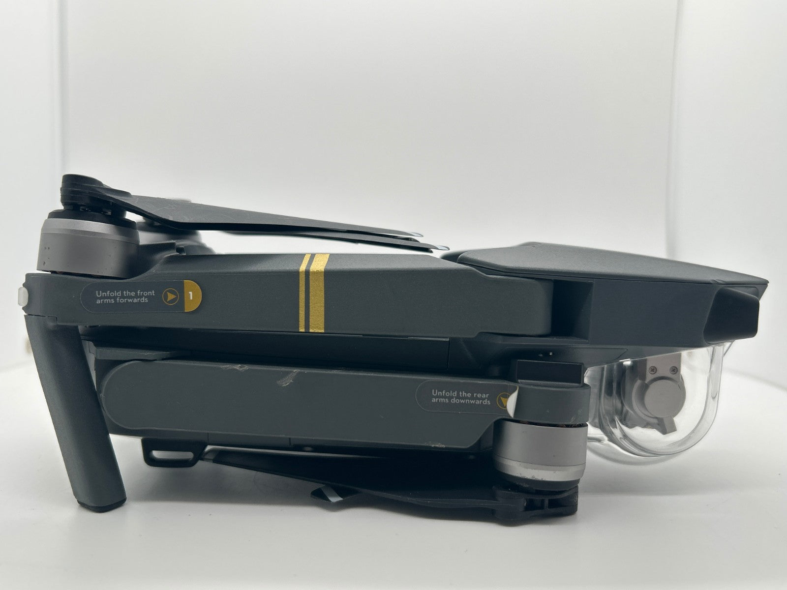 DJI Mavic Pro Drone Working Condition - Flies Great, Minor Arm Chips
