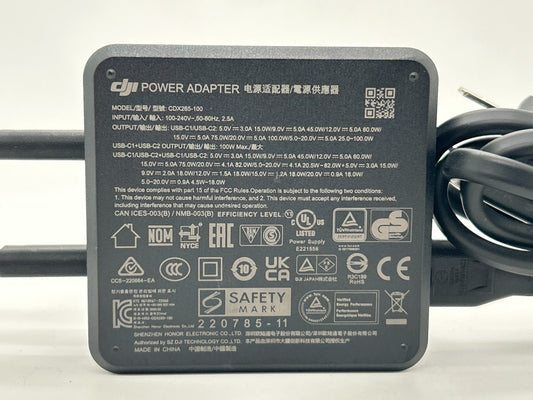 DJI Mavic 3 Charger Power Adapter CDX265-100 AC Power Supply
