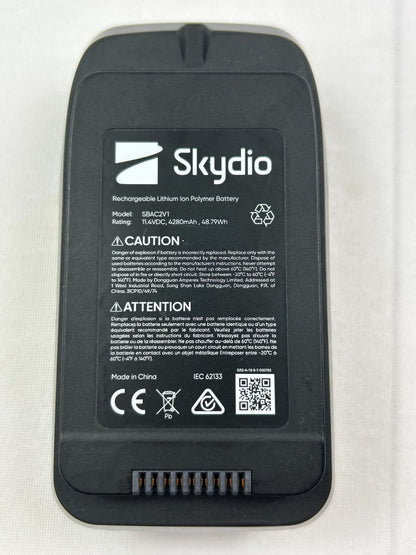 Skydio 2 SDRC2V1 Drone Bundle 2 Batteries Controller Tested Working
