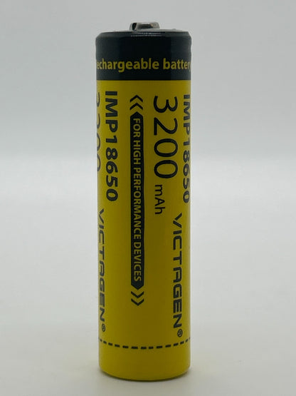 Victagen 3200mAh 3.7V Rechargeable Li-Ion Battery – Yellow – Used