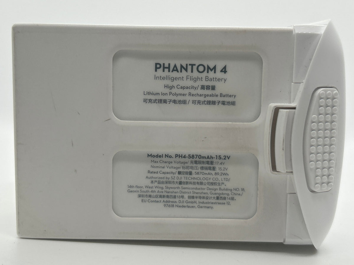 DJI Phantom 4 Intelligent Flight Battery 5870mAh – 73 Cycles – Cracked Top