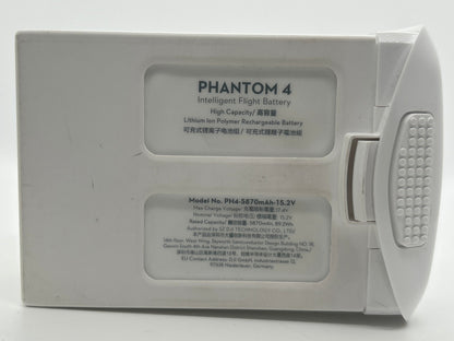 DJI Phantom 4 Intelligent Flight Battery 5870mAh – 73 Cycles – Cracked Top
