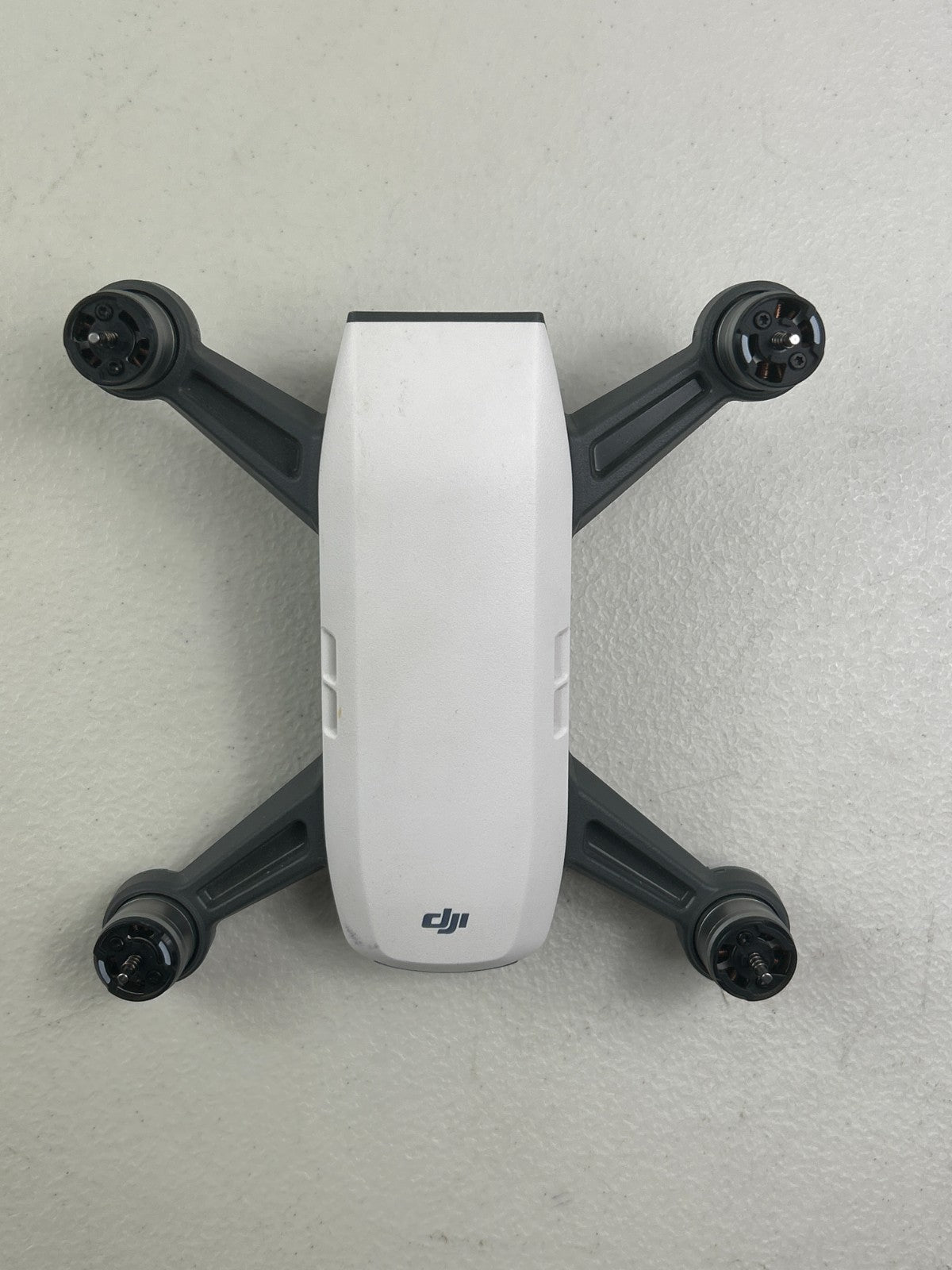 DJI Spark Drone White – Tested & Working – Missing LED Ring & Cap