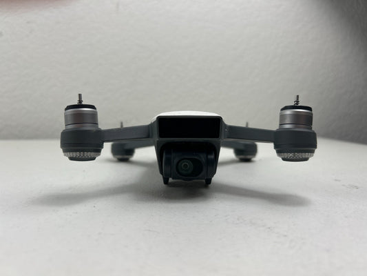DJI Spark Drone (White) with Gimbal Camera – Tested Working – Used