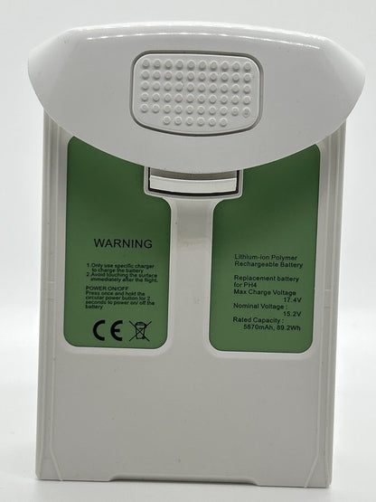 High Capacity Battery for DJI Phantom 4 Intelligent PH4-5870mAh - 8 Cycles