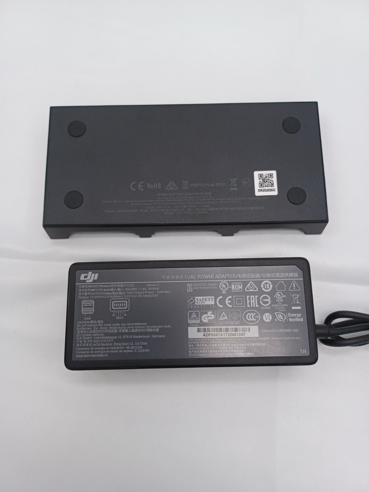 DJI Spark 3 Battery Charger Charging Hub Genuine with Mini USB Cable