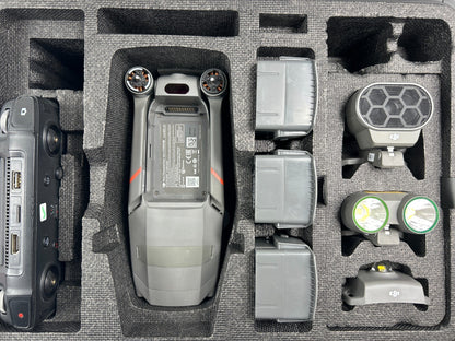 DJI Mavic 2 Enterprise Dual Thermal Drone Complete Set 3 Batteries Case Remote
