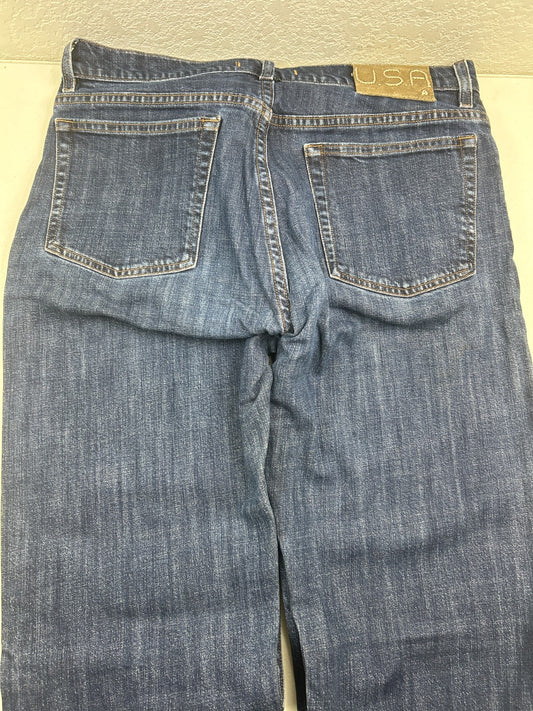 John Varvatos USA - Mens Blue Jeans - Straight Leg - Size 34R - Used