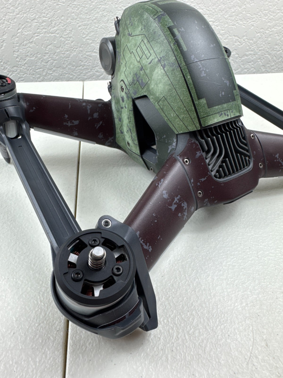 DJI FPV 4K Drone  P/N FD1W4K Green Amor Aircraft Only - See Photos / Description