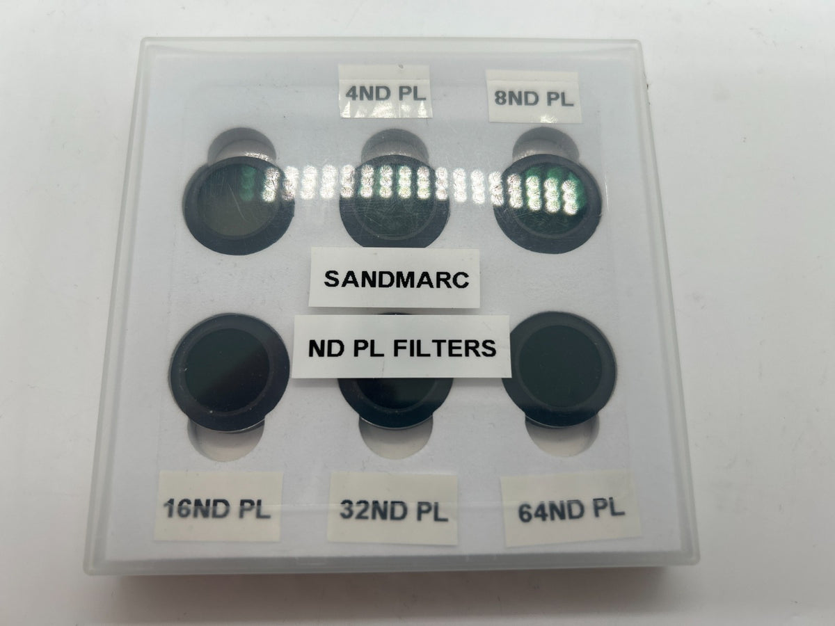 Sandmarc 6-Filter Set CPL,ND/PL For DJI Mavic Pro (M1P) Camera Drone w/case Used