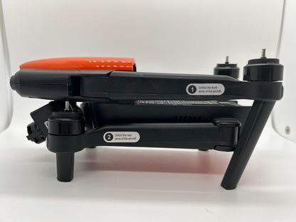 Autel EVO I / EVO 1 Drone Only Black/Orange – Tested – Cracked Top Shell