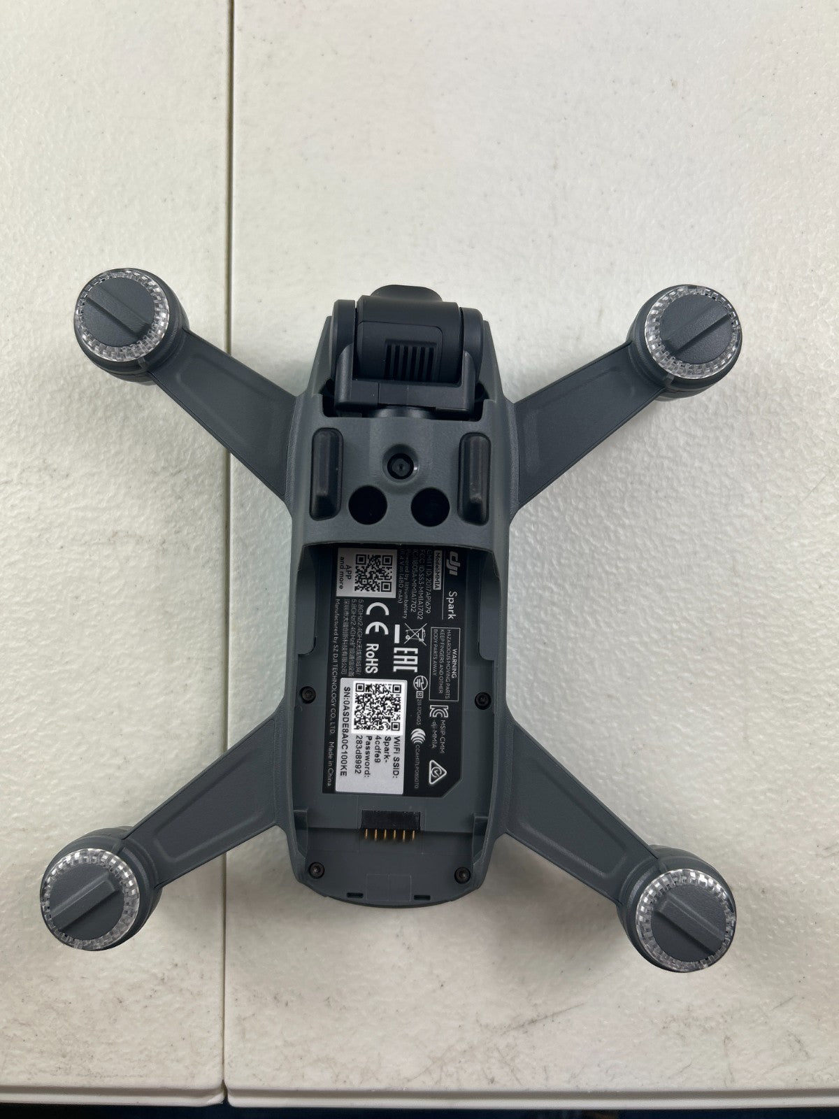 DJI Spark Replacement Drone Blue – Multiple Motor Error – For Parts