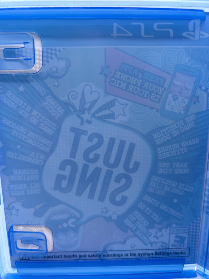Just Sing - Standard Edition for PlayStation 4 PS4 – Music Game – Used