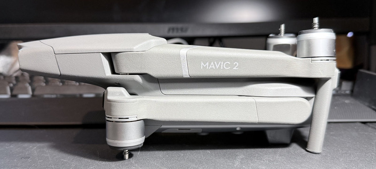 DJI Mavic 2 Zoom Drone Only – Missing Camera & Sensor Error – For Parts