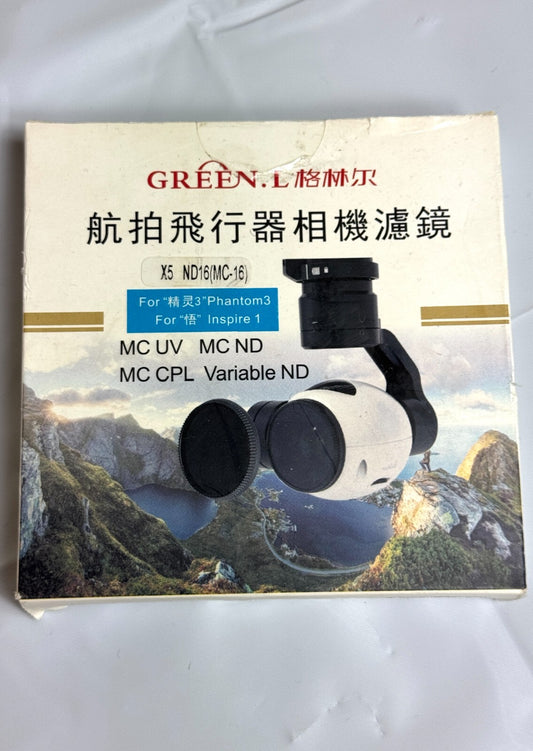 DJI Zenmuse X5 ND16 Filter Neutral Density Lens Inspire 1 Phantom 3 Pro
