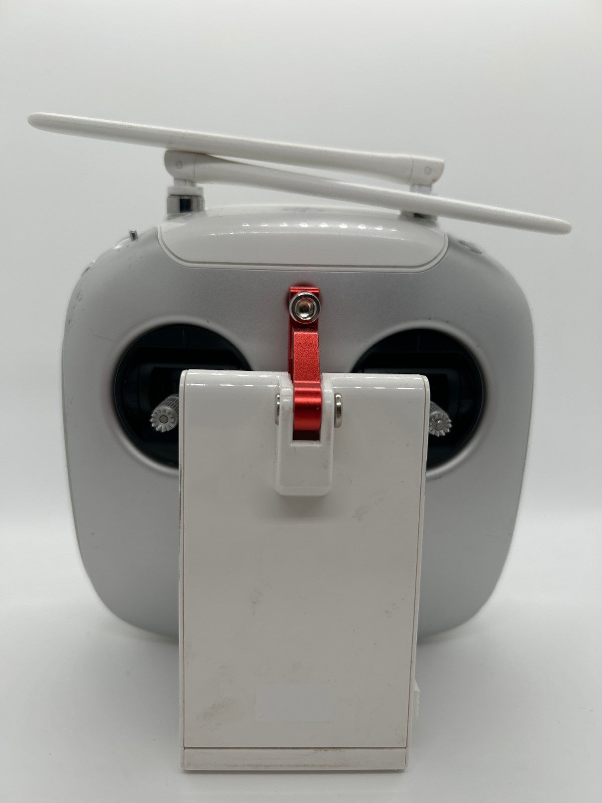 DJI Inspire 1 GL658B Remote Controller - Red Phone Mount - Tested Working - Used