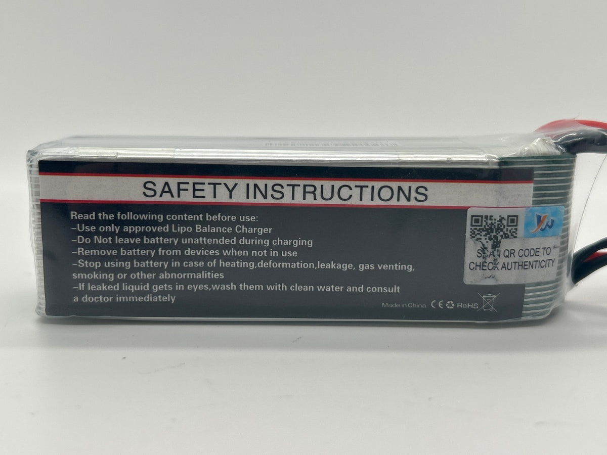 HRB 4S 2200mAh 14.8V 30C LiPo Battery for RC Cars, FPV Drones & Helicopters