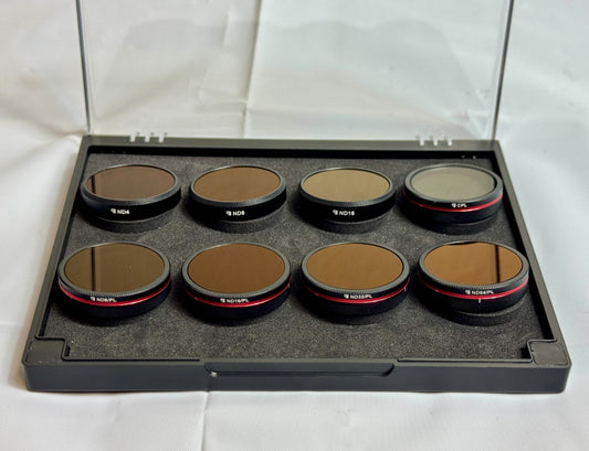 Freewell 8-Filter Kit for Autel EVO II 6K V1/V2/V3 – ND4 ND8 ND16 CPL ND/PL Set