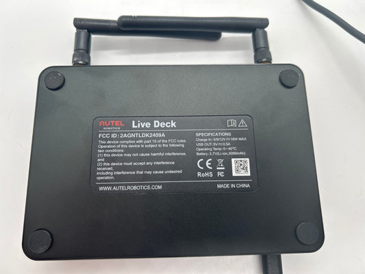 Autel Live Deck for EVO II Pro Drone HDMI Streaming Receiver Tested