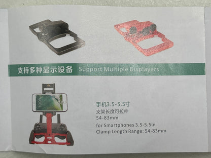 Sunnylife Aluminum Mount Holder for DJI CrystalSky Tablet Phone Bracket