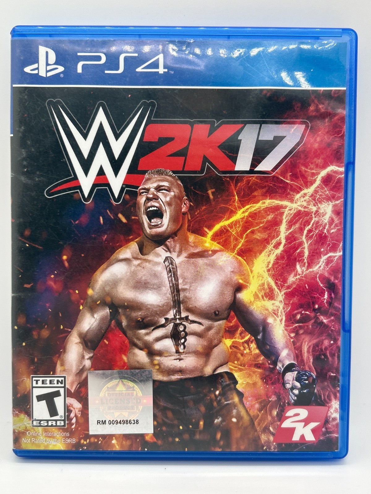 WWE 2K17 PlayStation 4 PS4 Video Game – Complete CIB – Disc & Case