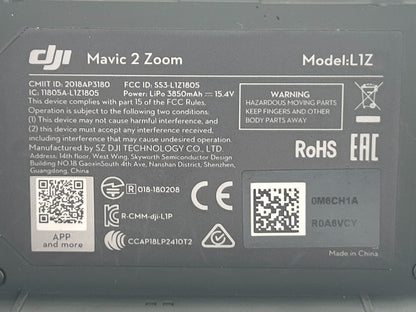 DJI Mavic 2 Zoom Drone Only – No Camera – Damaged Leg – For Parts