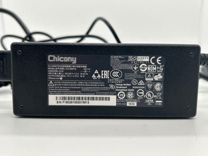 Genuine Chicony AC Power Adapter Charger A10-090P3A 19V 4.74A 90W w/ Cord