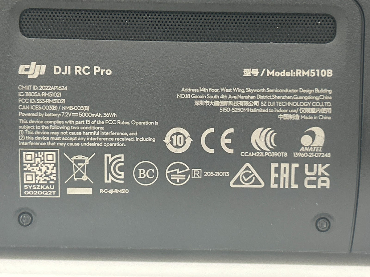 DJI RC Pro Smart Controller RM510B/RM510 for DJI Air2s/Mavic 3/classic/3T - Used