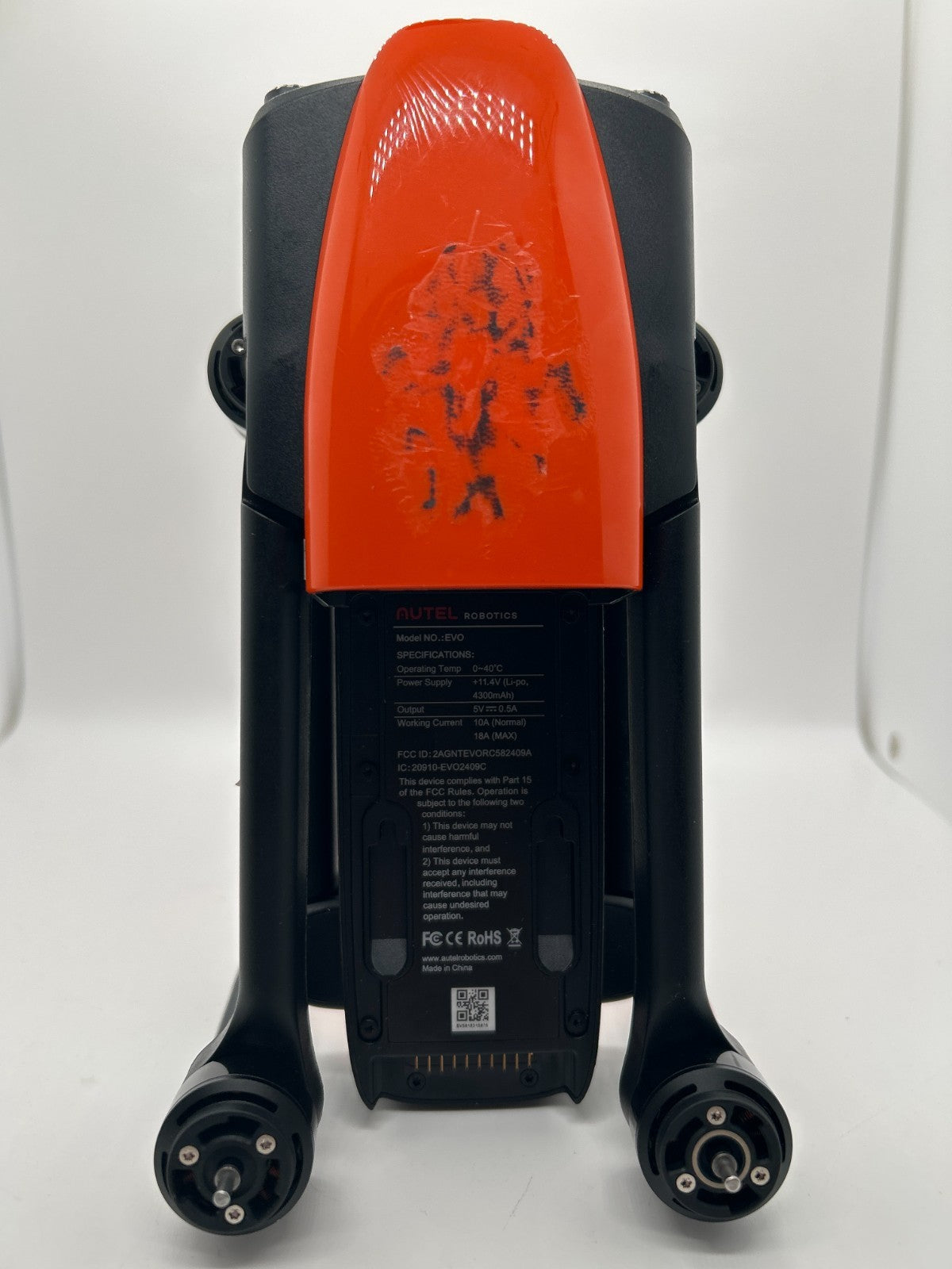 Autel EVO/EVO 1/EVO I - Black/Orange Drone Only - Glue on Shell - Tested - Used