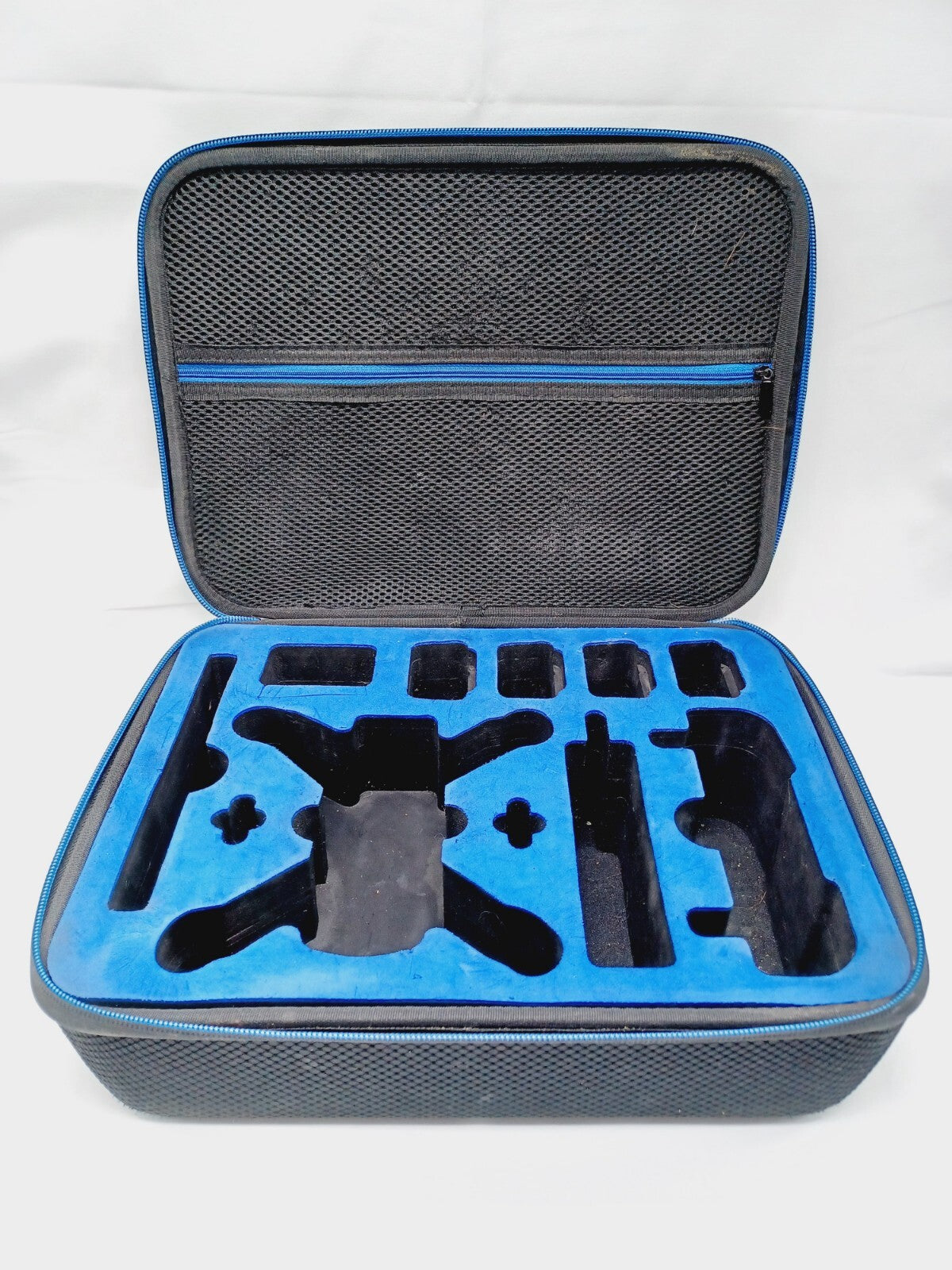 Doubi Soft Carrying Case Compatible for DJI Spark, Black & Blue