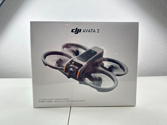 DJI Avata 2 Fly More Combo- 3 Batteries, Motion 3 & Goggles 3 – USA Stock Sealed