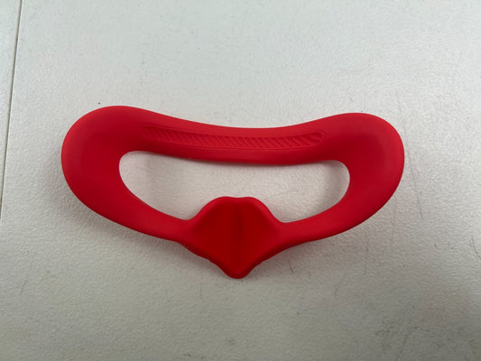 Red Foam Eye Pad Face Mask Cover for DJI FPV Goggles V2 – Fits Avata / Avata 2