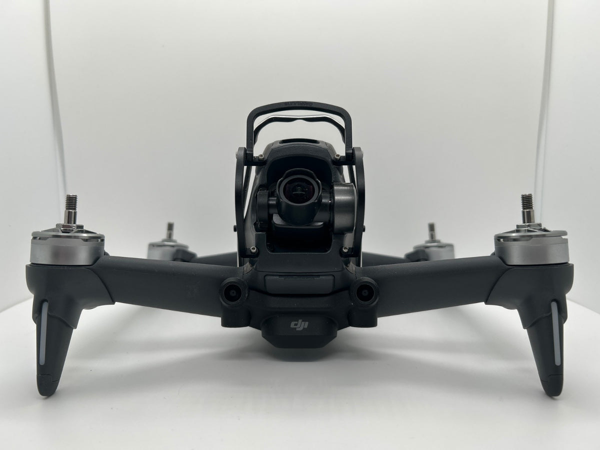 DJI FPV FD1W4K 4K Drone Aircraft Only – Tested – Custom Brace & Motor Covers