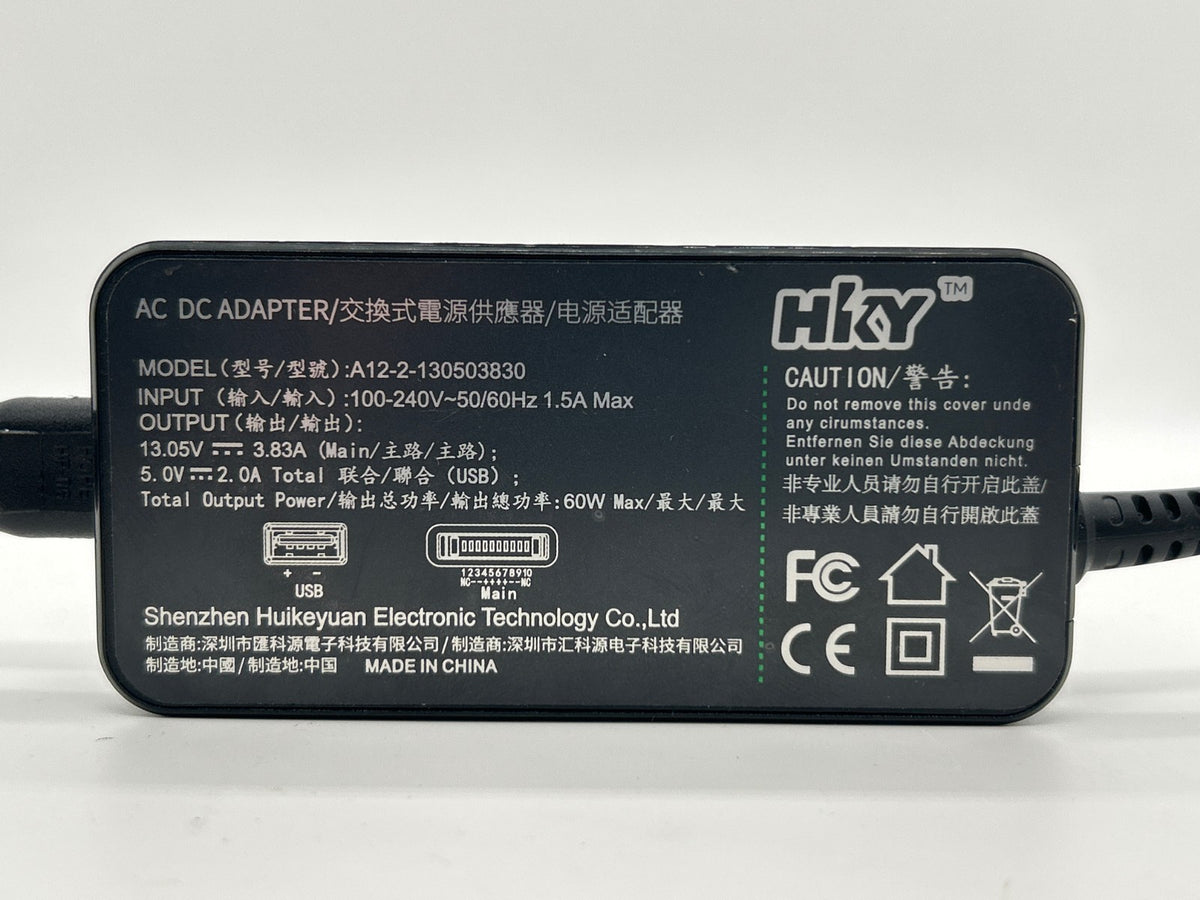 HKY AC Adapter Charger A12-2-130503830 for DJI Mavic Pro (M1P) w/ Line Cord