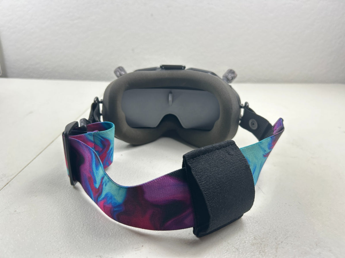 DJI FPV Goggles V2 FGDB28 - Custom Skin & Headstrap - Used