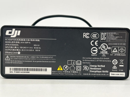 Original DJI A14-100P1A 100W Charger For Inspire 1 & Matrice 100/600 – For Parts