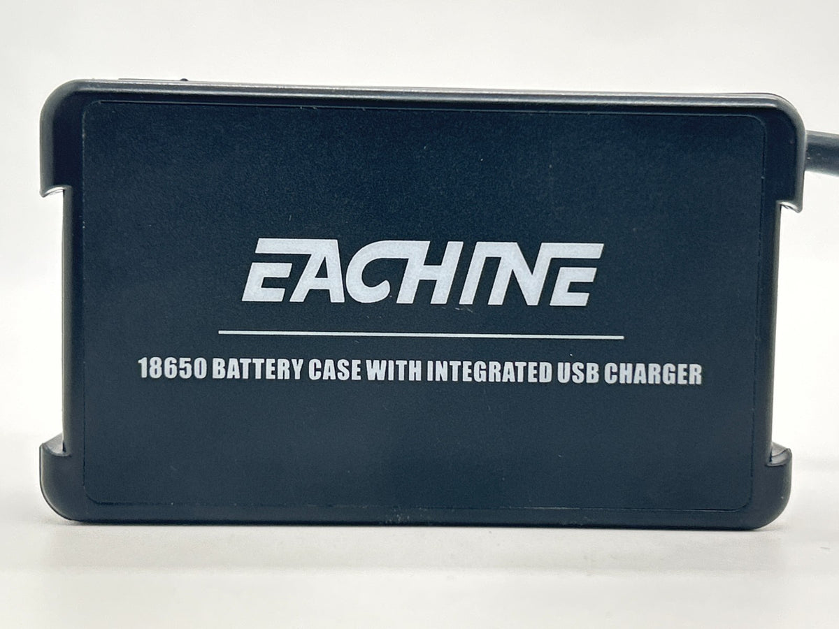 Eachine 7.4V 18650 FPV Goggle Battery Case with Integrated USB Charger – Used