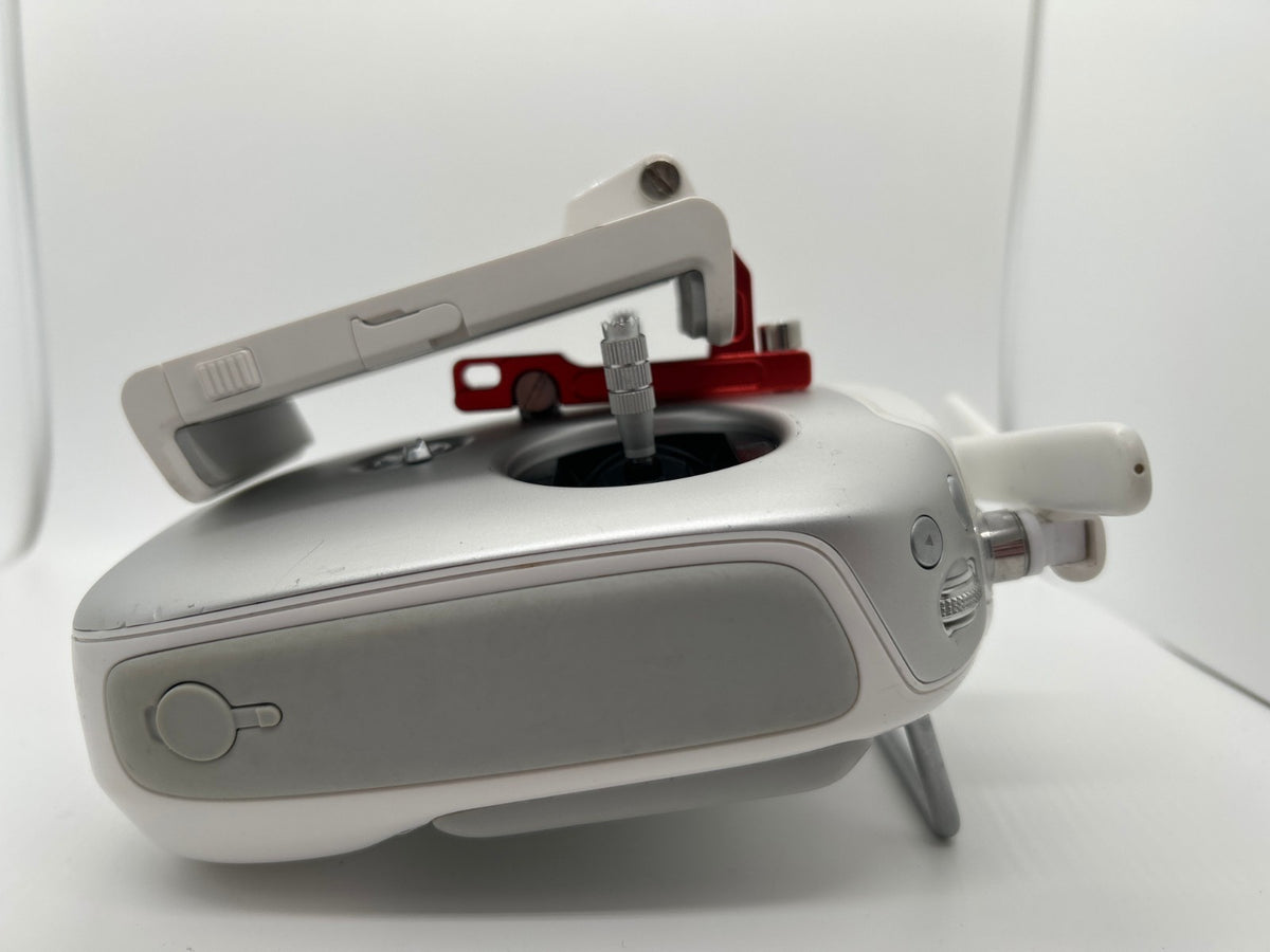 DJI Inspire 1 GL658B Remote Controller - Red Phone Mount - Tested Working - Used